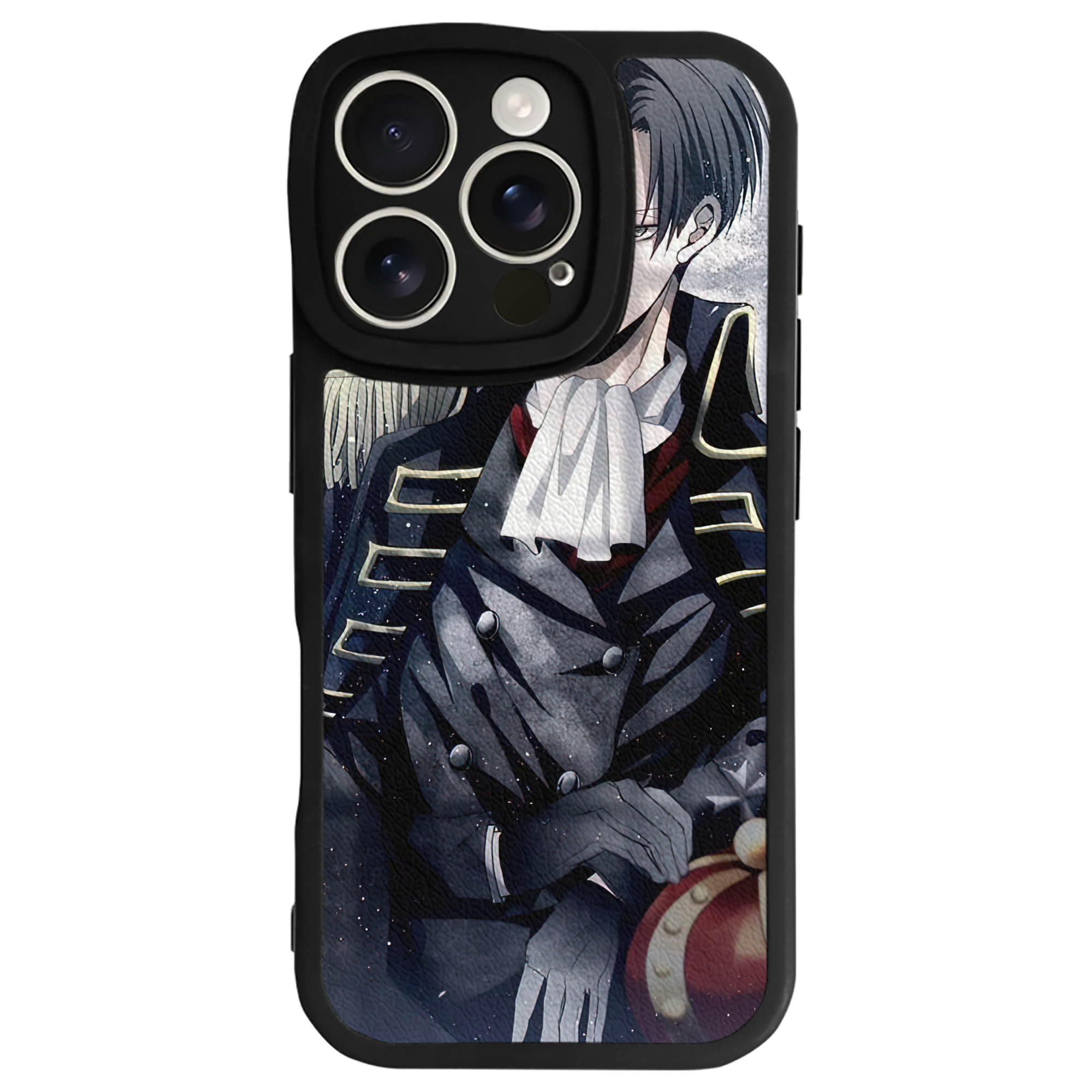 （画像用） 進撃の巨人 Attack on Titan 【iPhone 16シリーズ対応】シリコンスマホケース（レザー調） 材質：シリコン